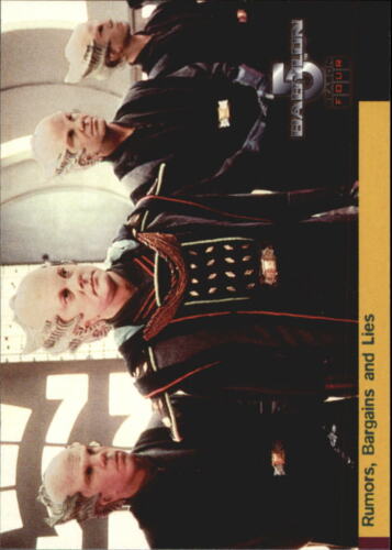 1998 Babylon 5 Season Four #26 Rumors, Bargains, and Lies - Picture 1 of 2
