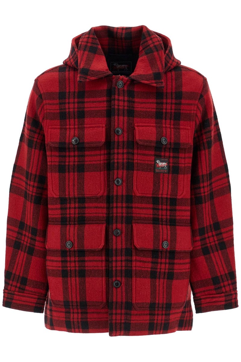 Woolrich Plaid Cruiser Hooded Jacket | eBay
