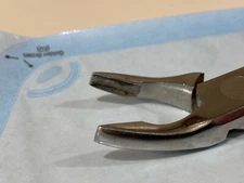 #24 SQUARE END & SIDE CUTTING DENTAL RONGEURS STAINLESS USA EXTRACTION SS WHITE