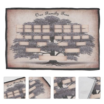  1pc Genealogy Recorded Graph Dekoration Blank Fillable Ancestry Chart für