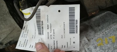 Automatic Transmission 6 Speed Fits 14 CADENZA 430074