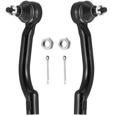 2x Front Steering Outer Tie Rod Ends Fits Nissan X-Trail 2.5L 2008-2014 ES800583