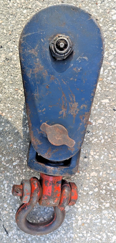 Crosby McKissick 4,5" BB Rollenblock mit Schäkel N-419 3/8"-1/2" Drahtseil 4 Tonnen - Bild 9 von 13
