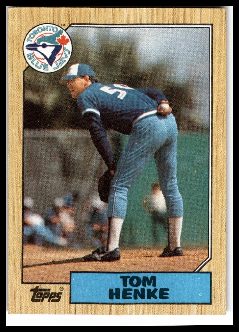 1987 Topps #510 Tom Henke