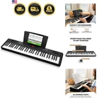 Melody 61 MK4 Keyboard Piano for Beginners with 61 Keys Speakers, Tablet/Shee...
