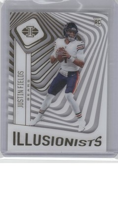 2021 Panini Illusions #ILL-13 Justin Fields Illusionists B1R3C30