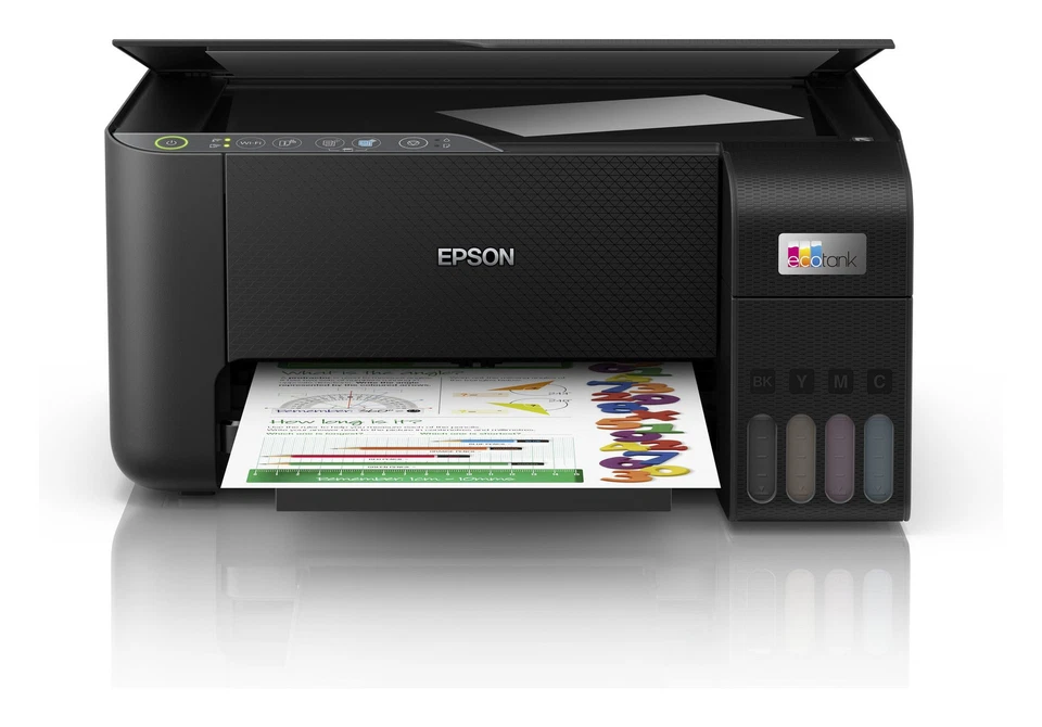 Epson Multifunzione 3in1 Inkjet Tank ( A4 Simplex 5760 x 1440 ) ECOTANK ET 2860 - Immagine 2 di 4