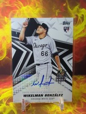 2026 Topps Series 1 Baseball Stars Auto BSA-WG Wikelman Gonzalez White Sox RC