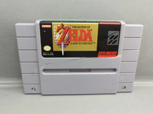 * The Legend of Zelda: A Link to the Past (Super Nintendo SNES) Cart Only Damage