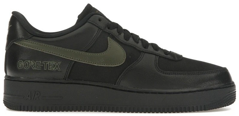 Nike Air Force 1 GORE-TEX Vibram Low Black Speed Yellow for Sale