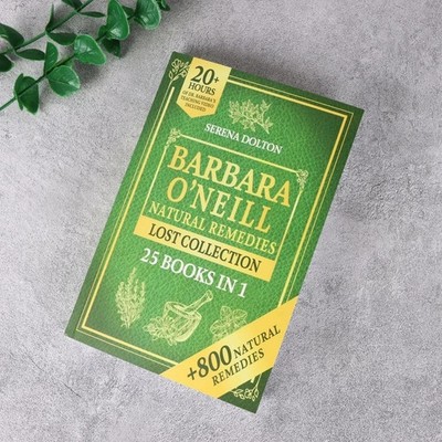 Barbara O Neill Natural Herbal Remedies Complete Collection 25 in 1 English Book