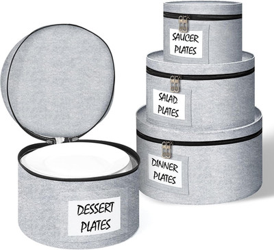 China Storage Containers 4 Piece Set Moving Boxes for Dinnerware Stackable Movin