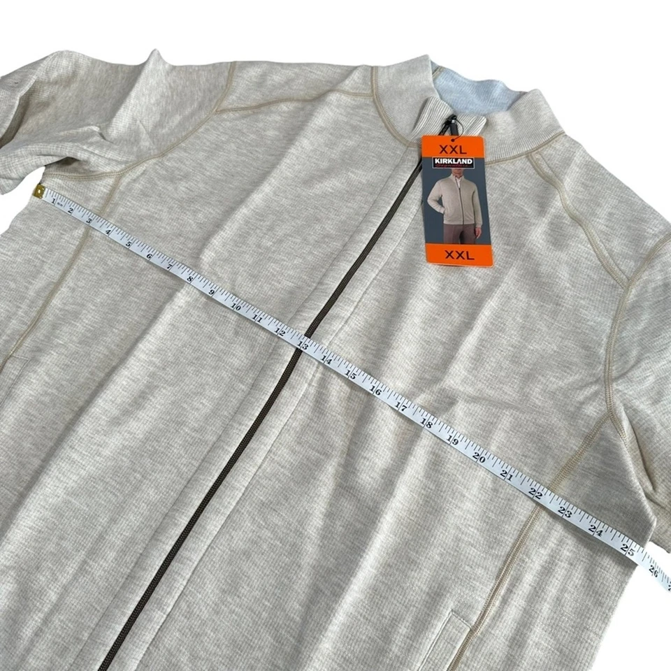 Chaqueta Kirkland Signature para hombre con cremallera completa talla XXL Foto 4 de 4