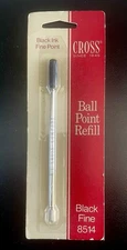 Cross Pen Black Fine Point Ink Cartridge Refill 8512 NOS