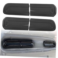 Smoked Tail Light Covers for Dodge Challenger 2015-2023, Black Rear Light