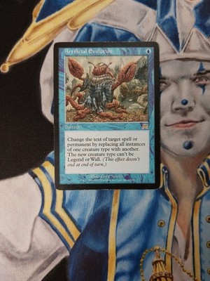 Artificial Evolution MTG Onslaught Rare Blue Instant Heavily Played x1 AE2