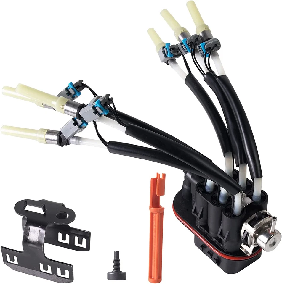 Inyector araña de combustible central con soporte para Chevoret GMC Jimmy Isuzu 12568332 Foto 2 de 4