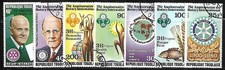 Togo 1970/75 Yvert 831 neuf** MNH + 974/76 et PA 409/11 oblitérés Rotary  (AS80)