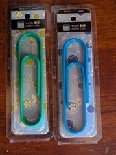 Bazzill Basics Really Big Paper Clips 2 Packs of 3 NEW