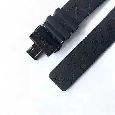 26mm Rubber replacement Watch Strap For I-Gucci Digital Men's