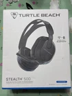 NEW SEALED Turtle Beach Stealth 500 Wireless Gaming Headset For Playstation + PC