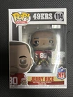 Funko Pop! NFL - San Francisco 49ers - Jerry Rice #114 w/ Protector!!