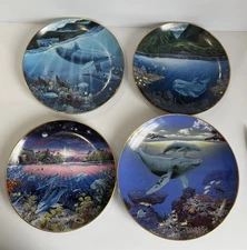 Danbury Mint Collector Plates Underwater Paradise By Robert Lyn Nelson/Reco - 4