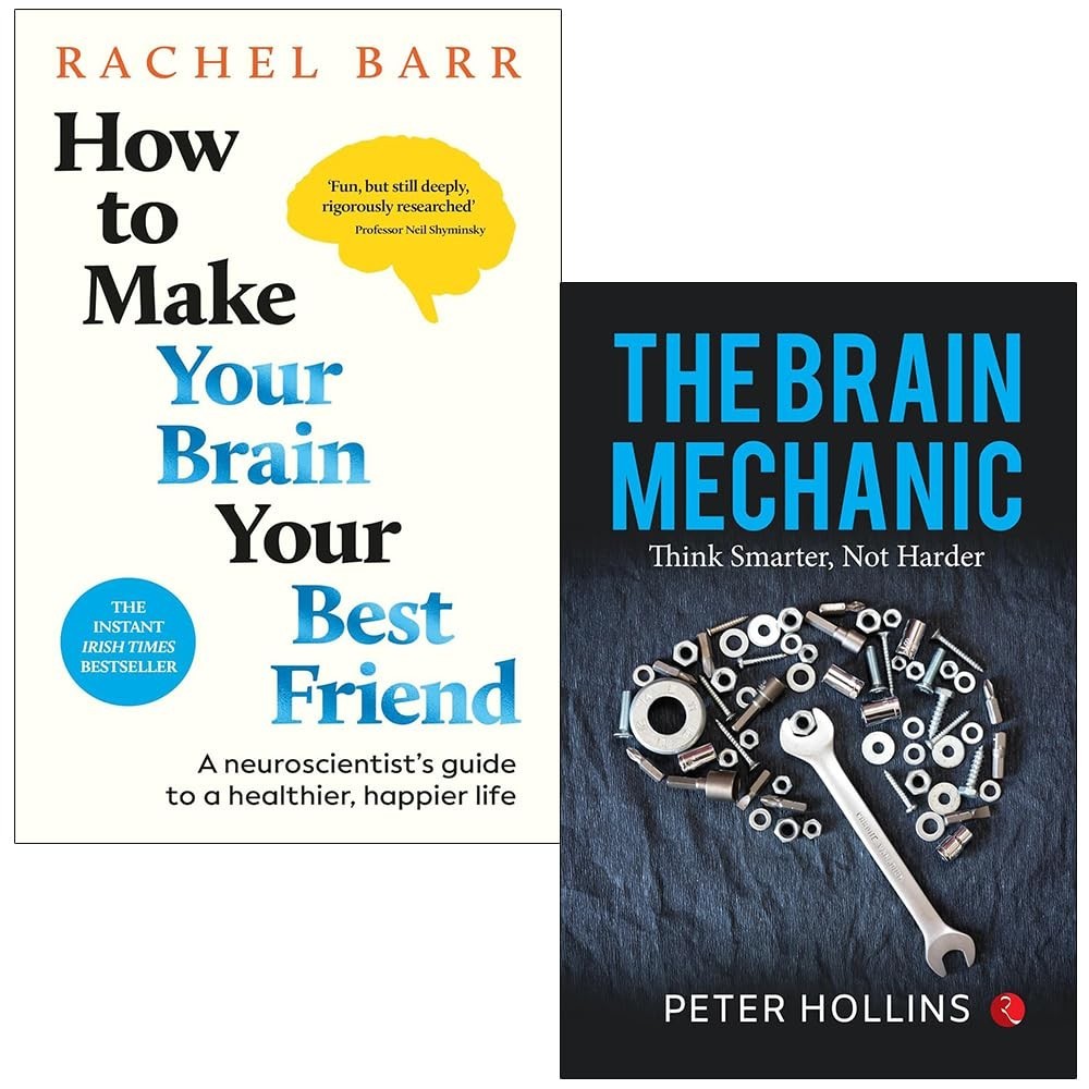 How to Make Your Brain Hardcover, The Brain Mechanic 2 Books Collection Set