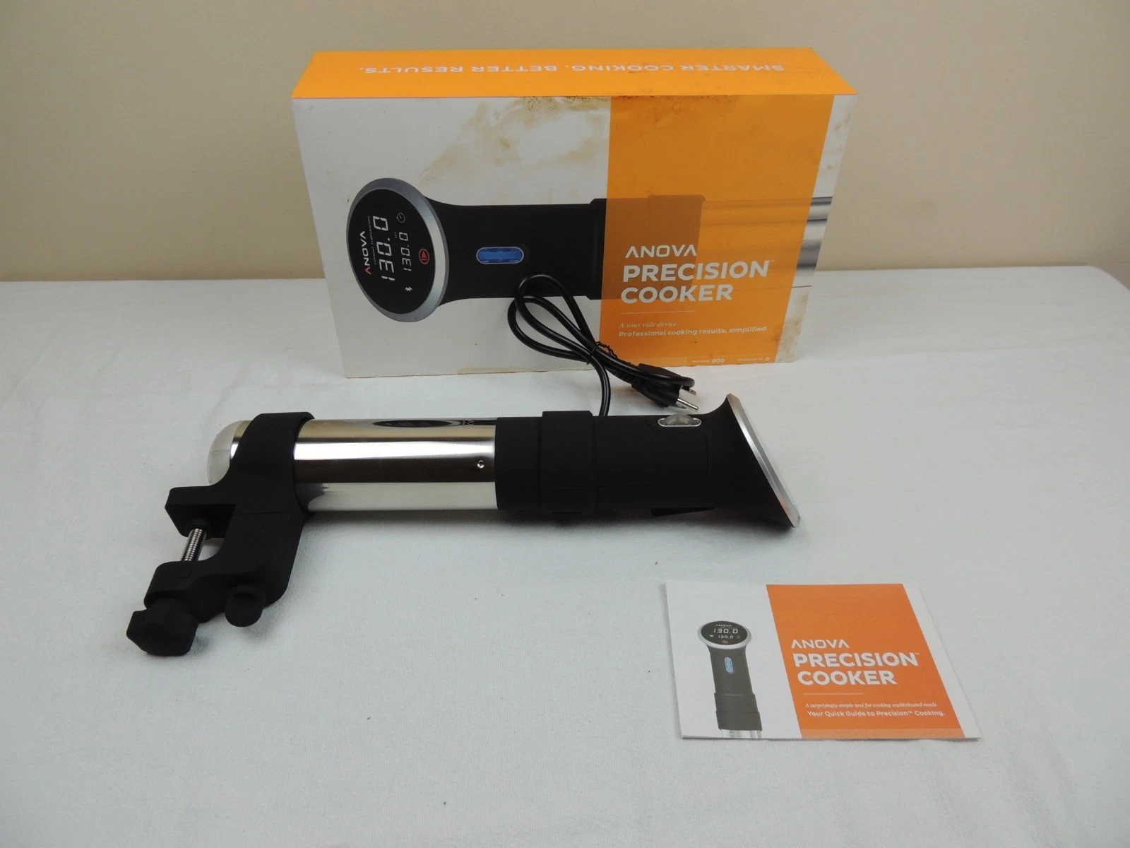Anova Wi-Fi Precision Cooker 800 Watt Sous Vide Device Bluetooth Open Box