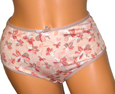 Panties Lingerie Adrienne Vittadini Floral Briefs , Sz 6 Medium Adult Gift