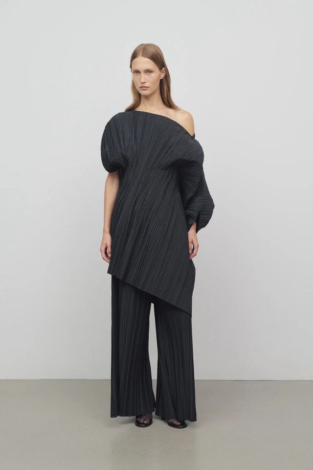 Pantalón The Row Gala en poliéster y lana