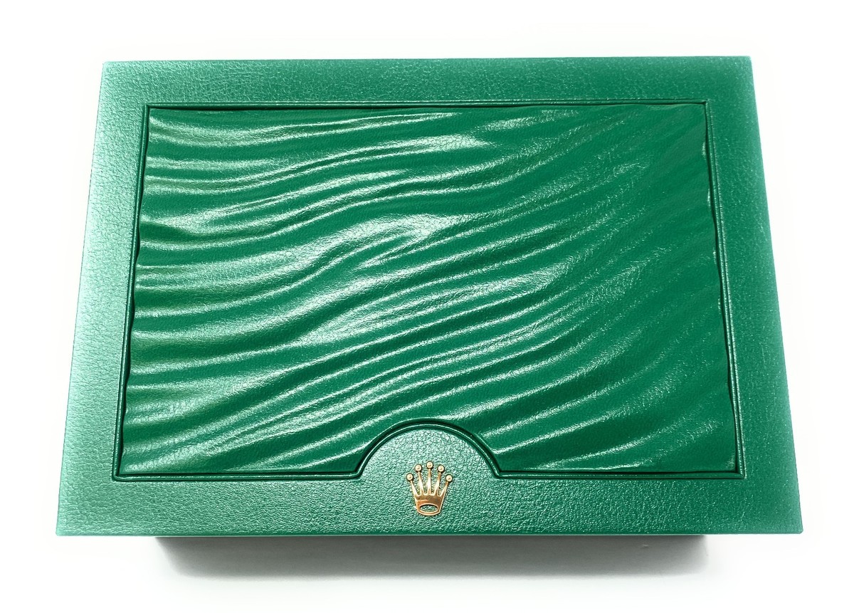 ROLEX ボックス 3100.64 緑色 Rolex SA-Geneve Suisse 39139.64-OYSTER M Watch Box w/Booklet in