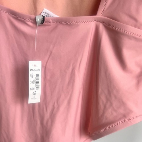 Madewell Pink Icing Einteiler Badeanzug Gr. Large Sommer Schwimmen Neu mit Etikett - Bild 3 von 6