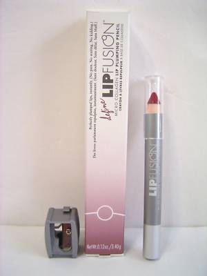 NIB LipFusion Lip Plumping Pencil with sharpener Full Size - FLUSH $28