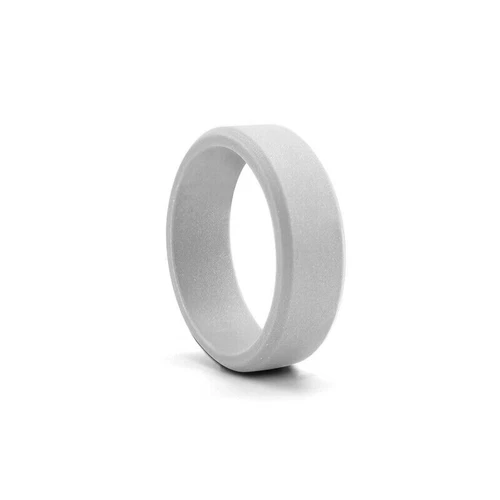 Schwarz Silikon Ring Gummi Ehering flexibel für Männer Training Männer Lifestyle - Bild 41 von 46