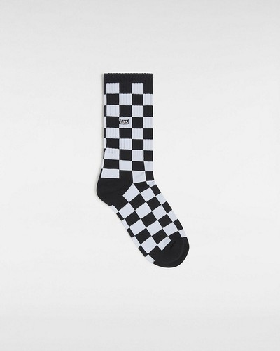 Vans - Classic Check Crew Socken für Kinder (1 Paar) - schwarz/weiß - Bild 2 von 2