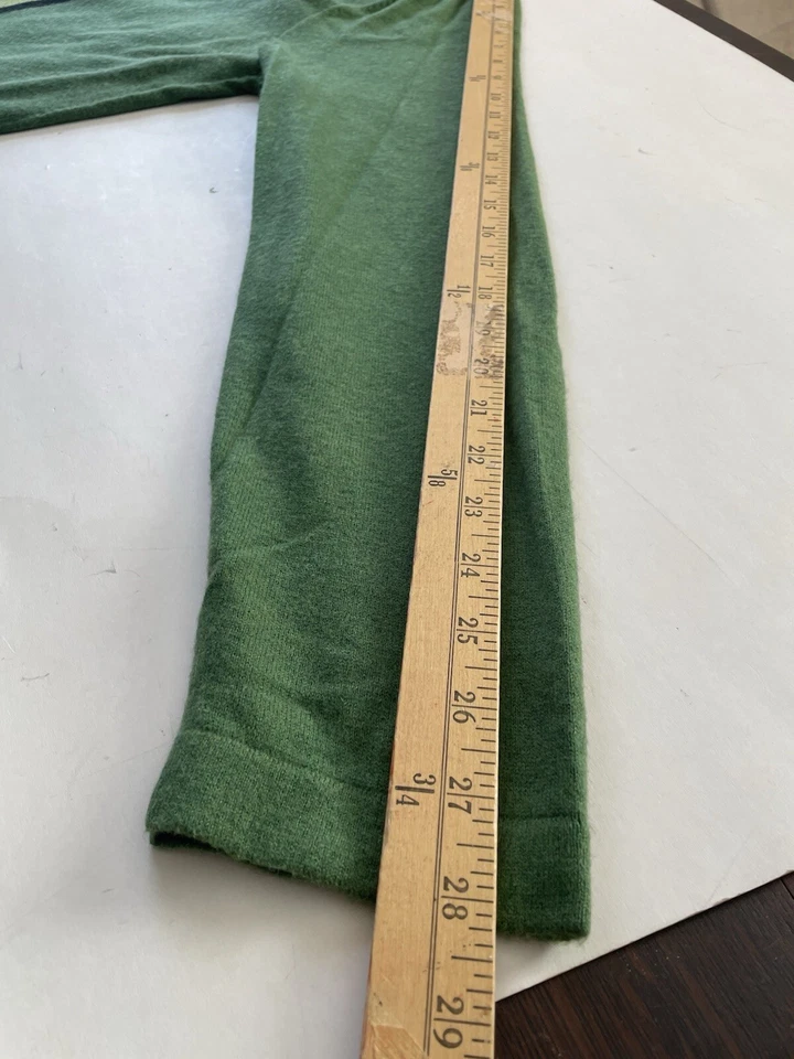 Camisa Tejida Levis XL Jamaican Rockers Verde Suéter De Colección Campamento Mod Años 60 Lana Boho Foto 4 de 4