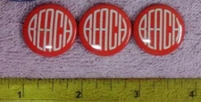 Boy Scouts of America - Lot of Three - 1972 Operation Reach Pinback Button - GC