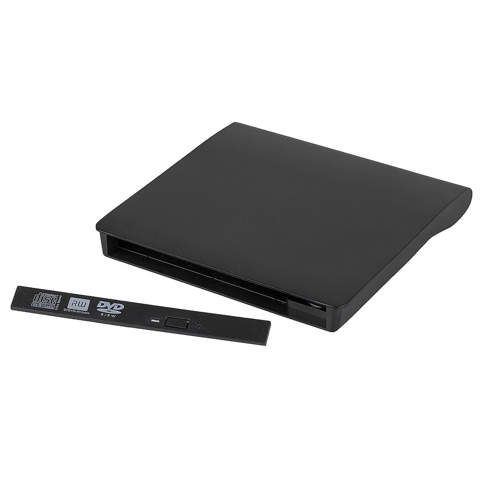 9.5mm SATA Optical Drive Enclosure USB 3.0 External Case for Blu-ray DVD Burner - Image 2 of 4