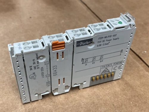 PARKER I/O 24V DC POWER SUPPLY MODULE PIO-602  PI0-602  P10-602 Fast Shipping