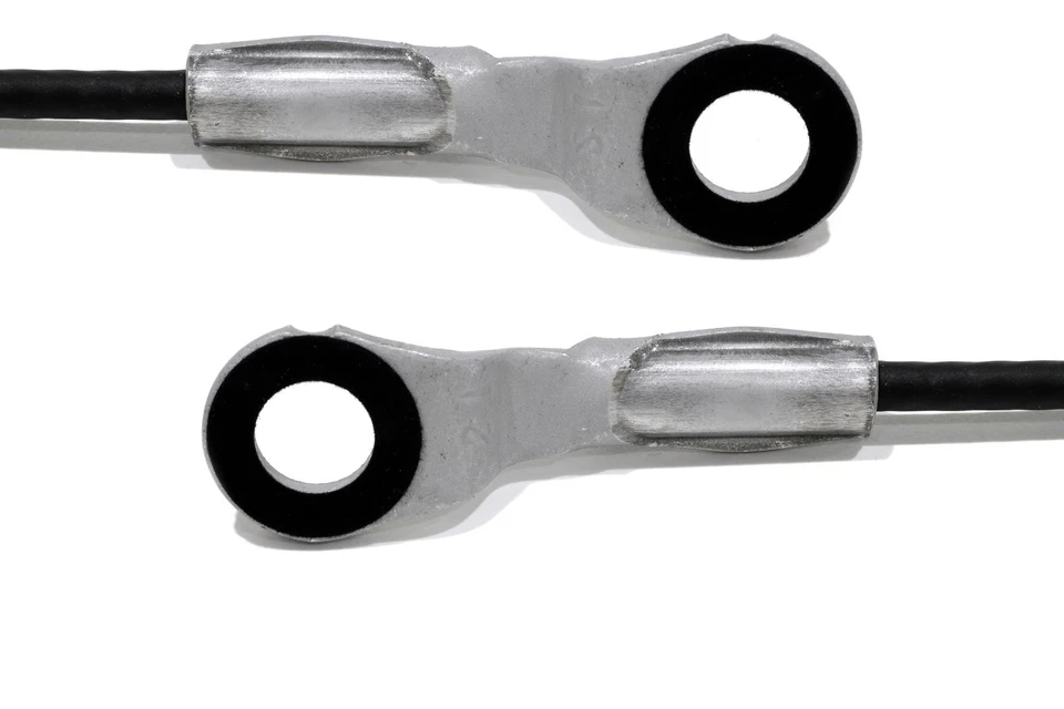 Juego de cables de sujeción de elevación de pestillo de puerta trasera derecha e izquierda 99-06 GM 99-06 NUEVO fabricante de equipos originales Foto 3 de 4