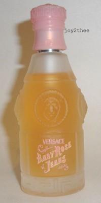 baby pink jeans versace