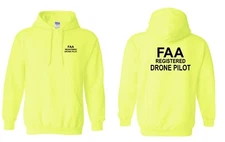 FAA Registered Drone Pilot  Hooded Sweatshirt S-5XL sizes