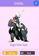   Shiny Urshifu Single Strike 6ivs Shiny Hunting  Pokemon Scarlet and Violet  