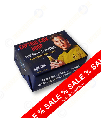 Seife Star Trek Captain Kirk soap, Kernseife