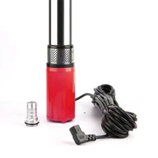 48V/60V/72V High Lift 55m Submersible Pump DC Screw Deep Well Pump for Garden