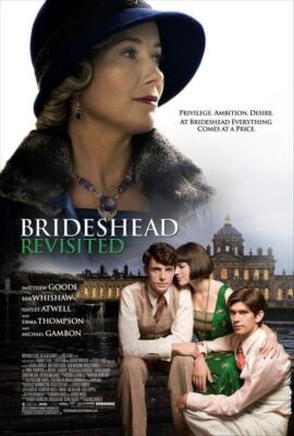 BRIDESHEAD REVISITED - 13''x19.5'' Original Promo Movie Poster 2008 Emma Thompson