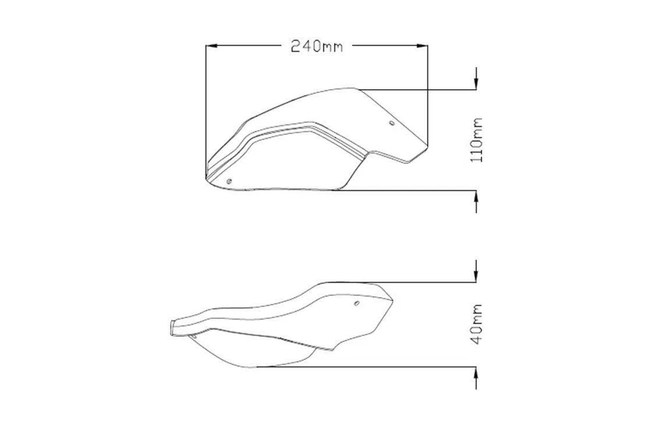 Puig Guardabarro Extensiones Naranja KTM 1190 Adventure/R 2013-2016 - Imagen 3 de 4