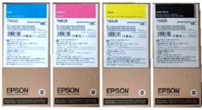 Epson T3000, T3720, T5000, T5720, T7000, T7270 Ultrachrome 110ml Ink set