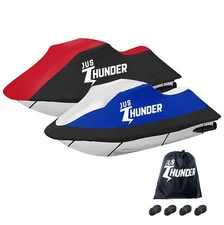 Waterproof Jet Ski Cover 2 3 Seater UV Resistant Protection Heavy Duty PWC Cover